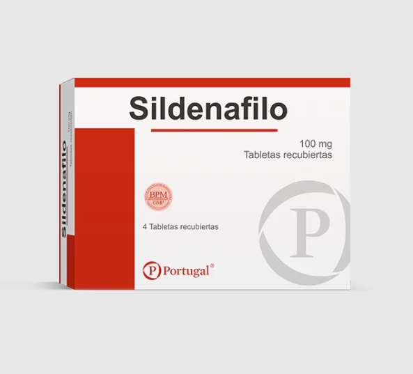 SILDENAFILO 100 MG X 4 TABLETAS