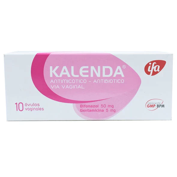 KALENDA OVULOS X 10 /BIFONAZOL+ GENTAMICINA