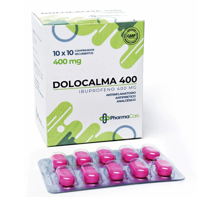 DOLOCALMA 400 ( IBUPROFENO 400 MG X 100 COMP)