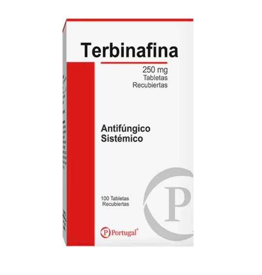 TERBINAFINA 250GR ANTIFUNGICO SISTEMICO X100