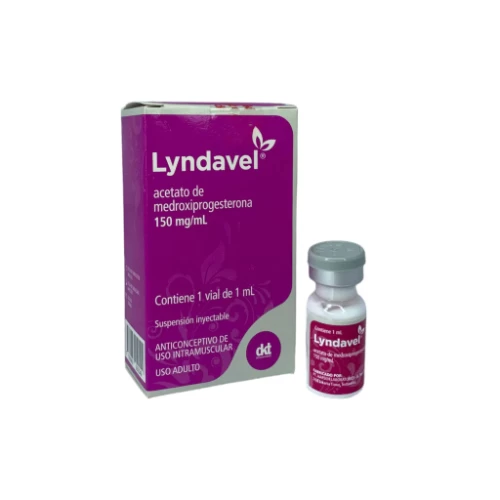 LYNDAVEL 1 VIAL DE 1 ML ( ACETATO DE MEDROXIPROGESTERONA 150MG/ML)
