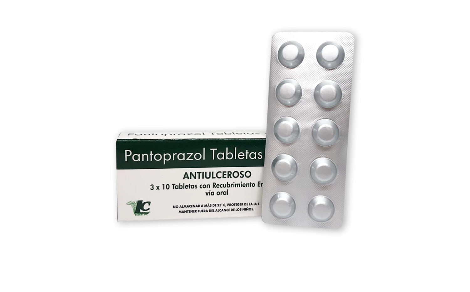 PANTOPRAZOL 40 MG X 30 TAB