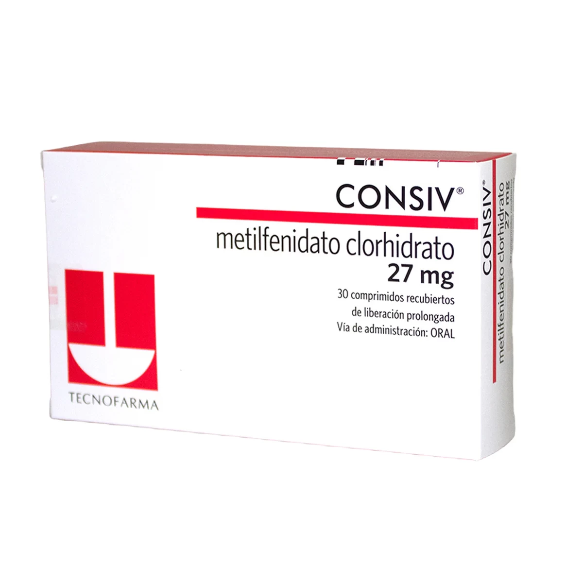CONSIV 27 MG X 30 COMP ( METILFENIDATO CLORHIDRATO)
