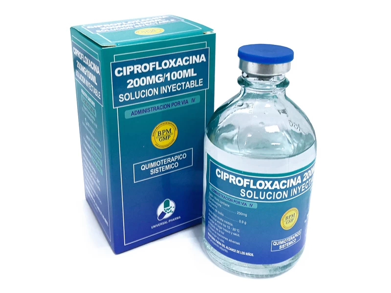 CIPROFLOXACINA 200 MG/100 ML UNIVERSAL P.