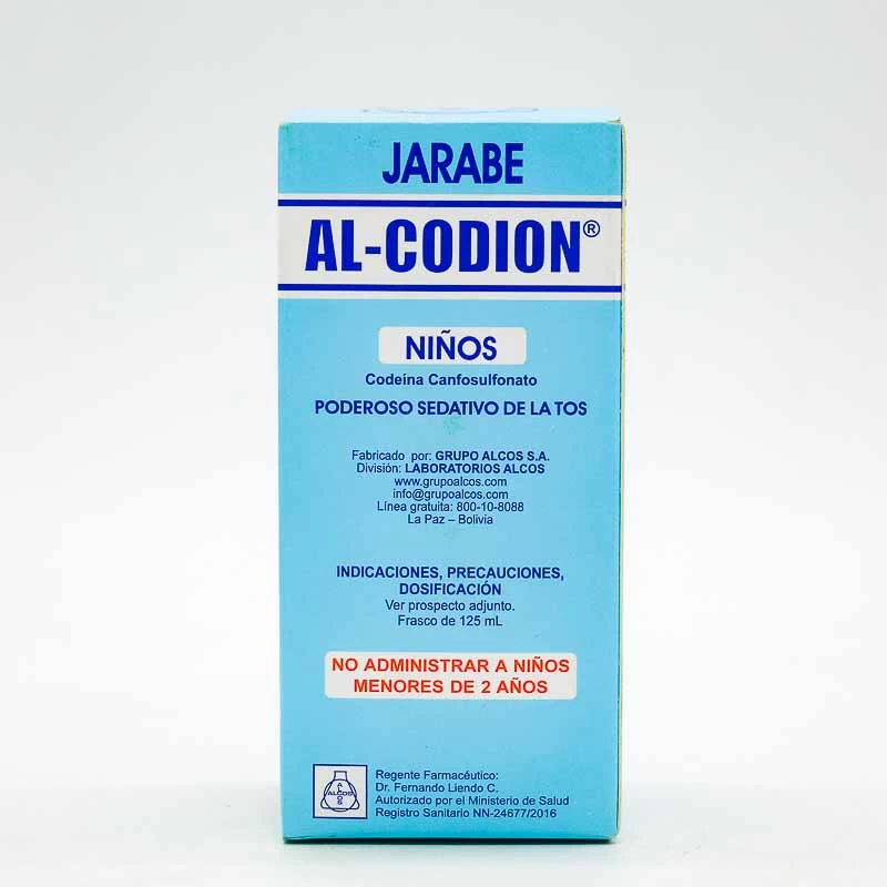 ALCODION JARABE NIÑOS 125 CC