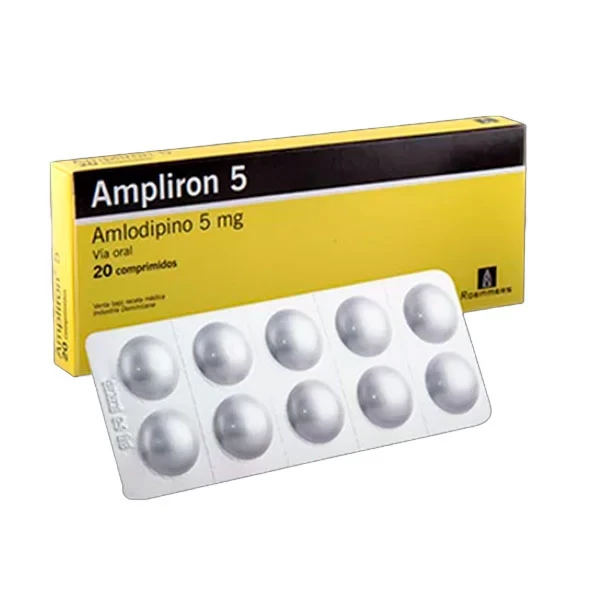 AMPLIRON 5 MG X 20 (AMLODIPINO)