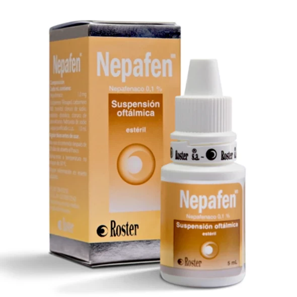 NEPAFEN ( NEPAFENACO 0.1%) COLIRIO 5ml