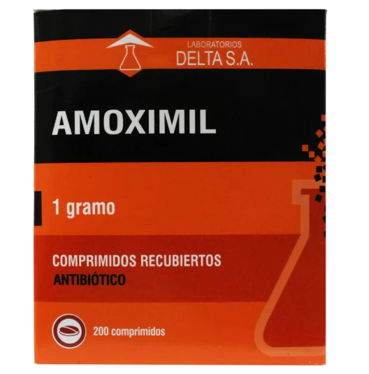 AMOXIMIL 1 GRS ( AMOXICILINA 1GRS) X 200 COMP