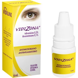 VIDIZONA SOLUC. OFTA. 5 ML TOBRAMICINA 0.3%+DEXA0.1%