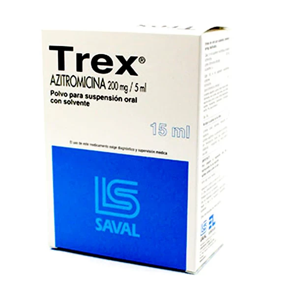 TREX 200 MG/5 ML X 15 ML