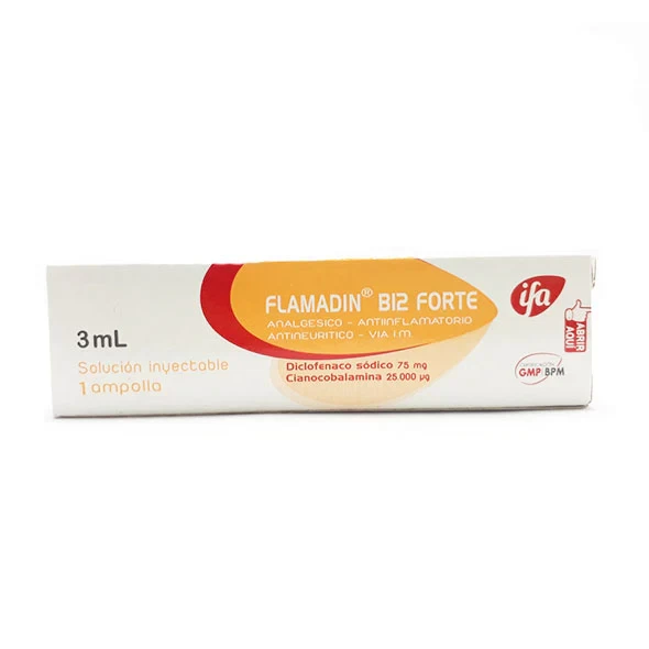 FLAMADIN B12 FORTE X 1 AMP