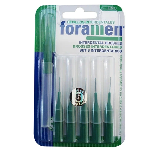 CEP INTERDENTAL FINO FORAMEN X 6 UNIDADES REF. 446