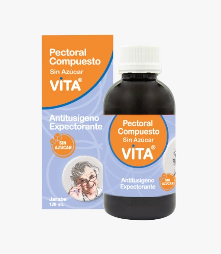 PECTORAL COMPUESTO SIN AZUCAR JBE 120ML (DEXTROMETORFANO, CLORURO AMONIO +SULFOGUAYACOLATO DE POTASIO