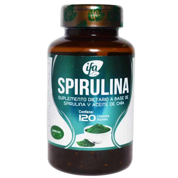 SPIRULINA X 120 CAP BLANDA IFA