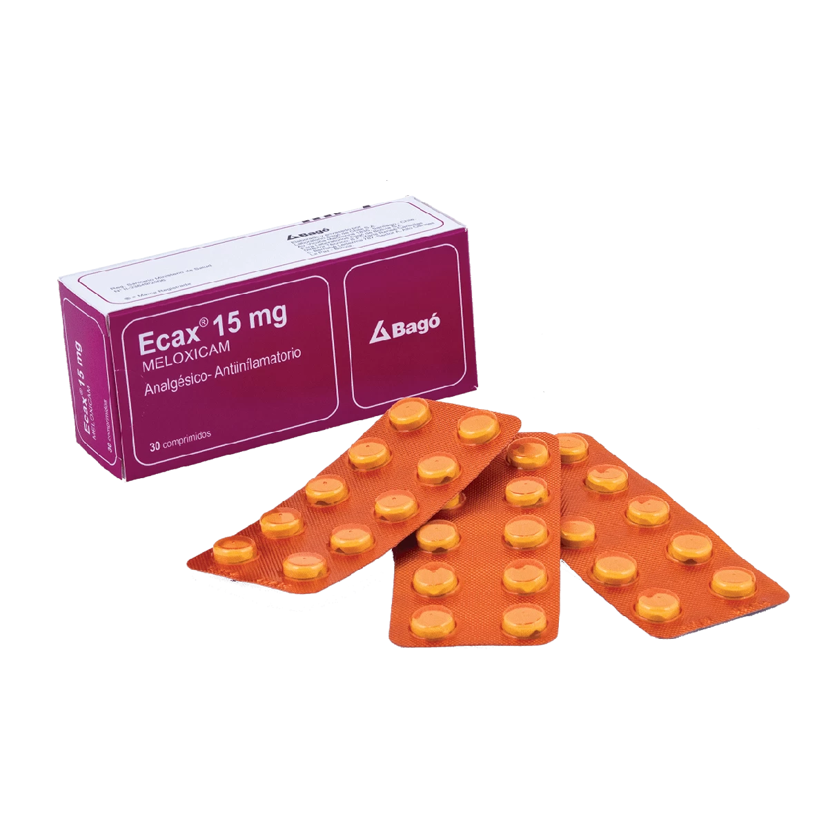 ECAX 15mg X 30comp MELOXICAM