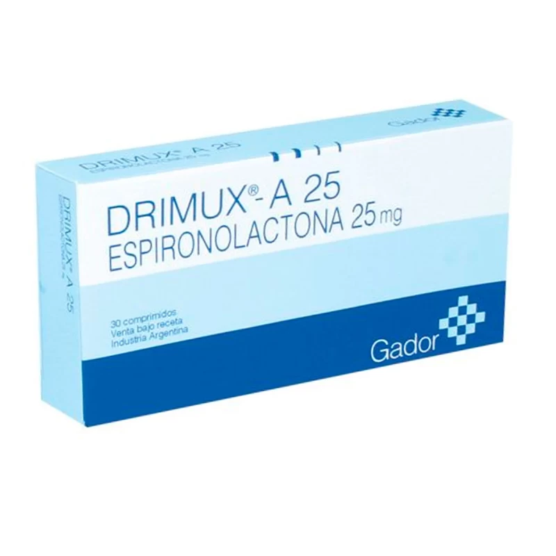 DRIMUX A 25 MG X 30 ESPIRONOLACTONA