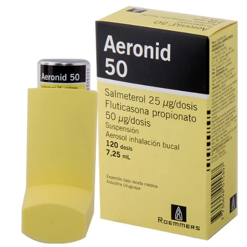 AERONID 50 mg X 120 DOSIS SALMETEROL25/50