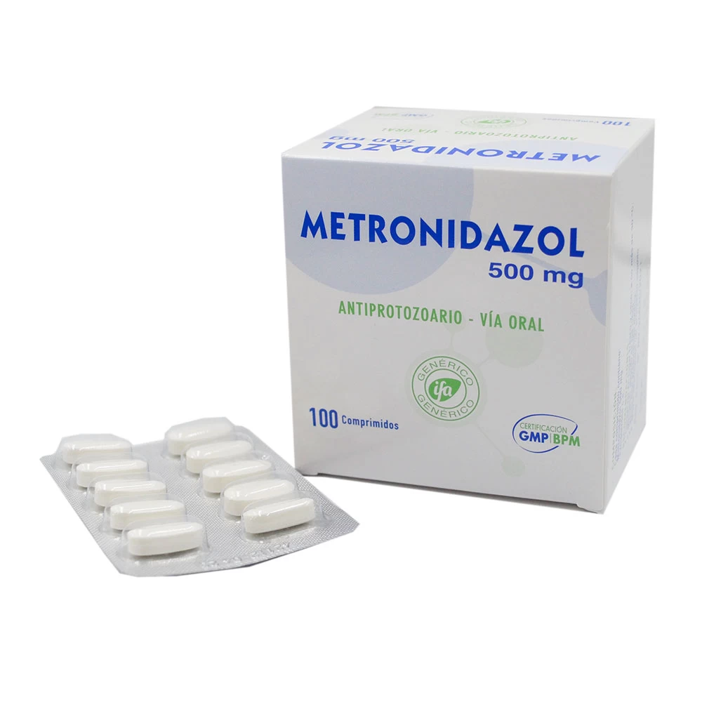 METRONIDAZOL 500 MG X 100 IFA