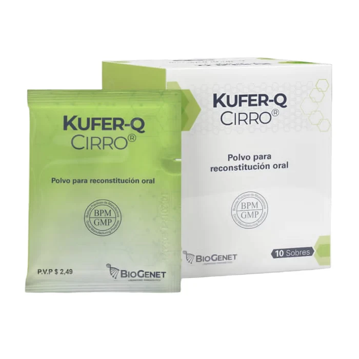 KUFER-Q CIRRO ( L-ORNITINA+L-ASPARTATO 300 MG ) X 10 SOB