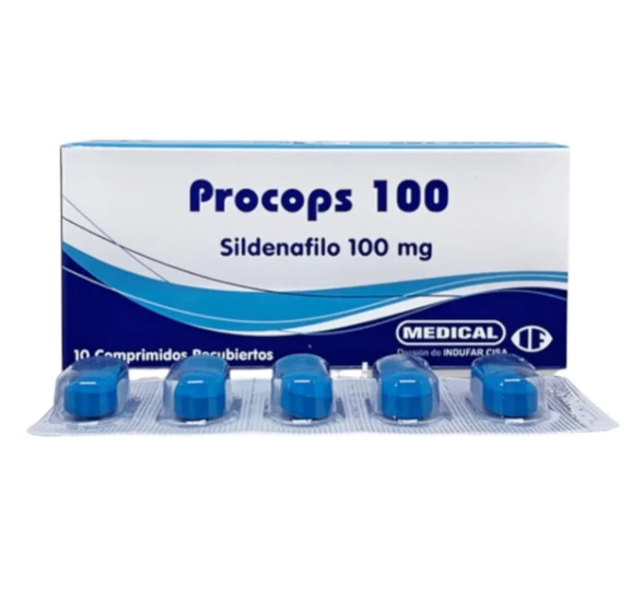 PROCOPS 100MG COMPRIMIDOS X10 (SIDELNAFILO 100MG)