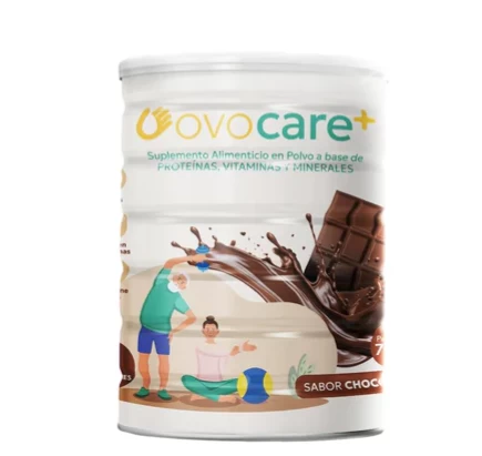 OVOCARE SABOR CHOCOLATE X 750 GRS ( EN BASE A CLARA DE HUEVO) REF. 0246