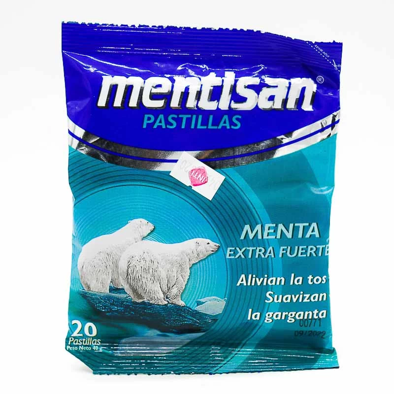 MENTISAN PASTILLAS C/SABOR EXTRA FUERTE