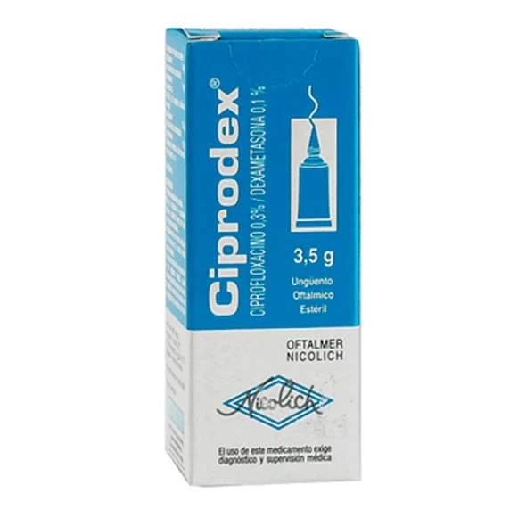 CIPRODEX UNGUENTO OFTALMICO 3,5 GR