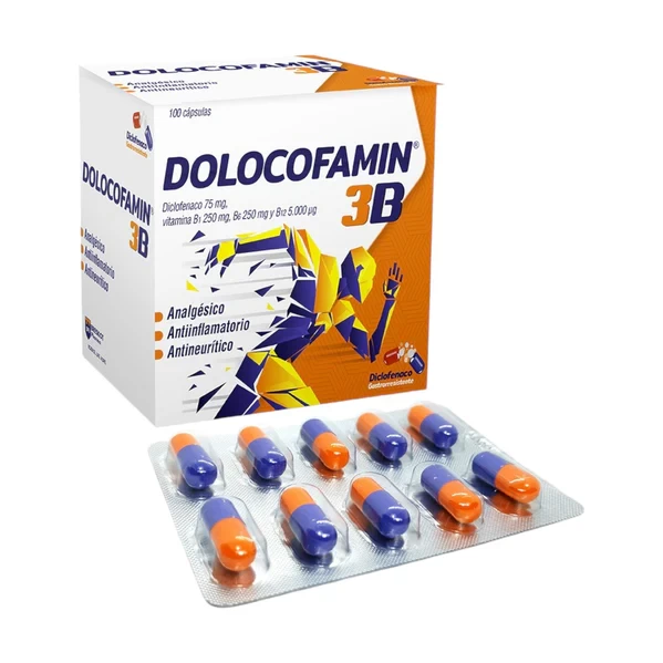DOLOCOFAMIN 3B X 100 CAP