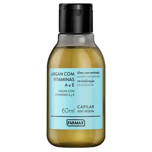 ACEITE CAPILAR Y CORPORAL ARGAN+VIT A-E FARMAX X 60 ML