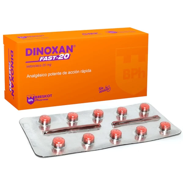 DINOXAN FAST SUBL.20 MG X 50 (KETOROLACO)