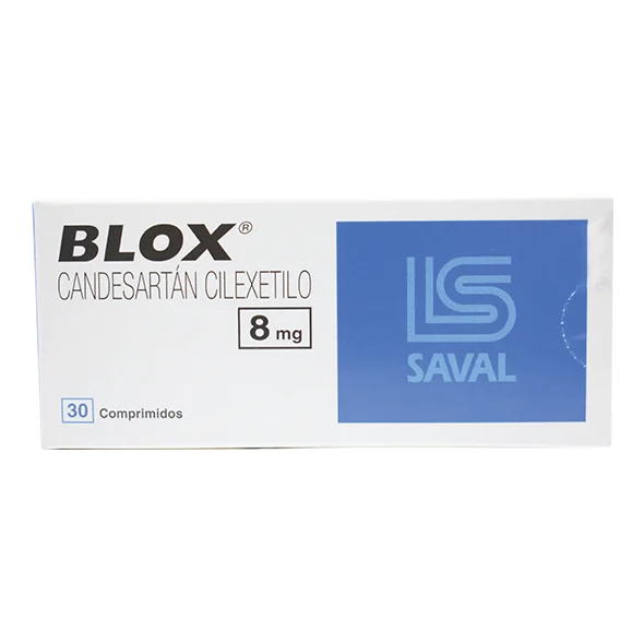 BLOX 8 MG X 30 (CANDESARTAN)