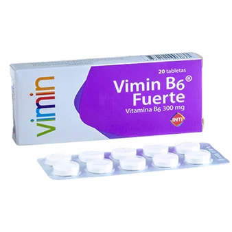 VIMIN-B6 FUERTE 300 MG X 20 (AVITAMINOSIS B6)