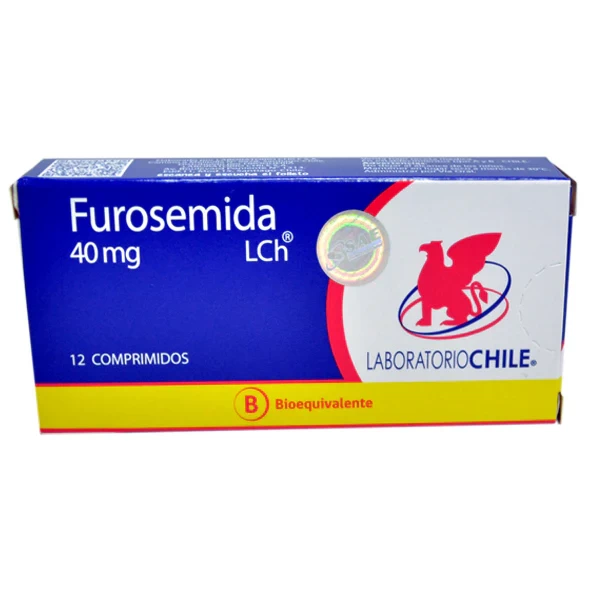 FUROSEMIDA 40 MG. X 12 LCH