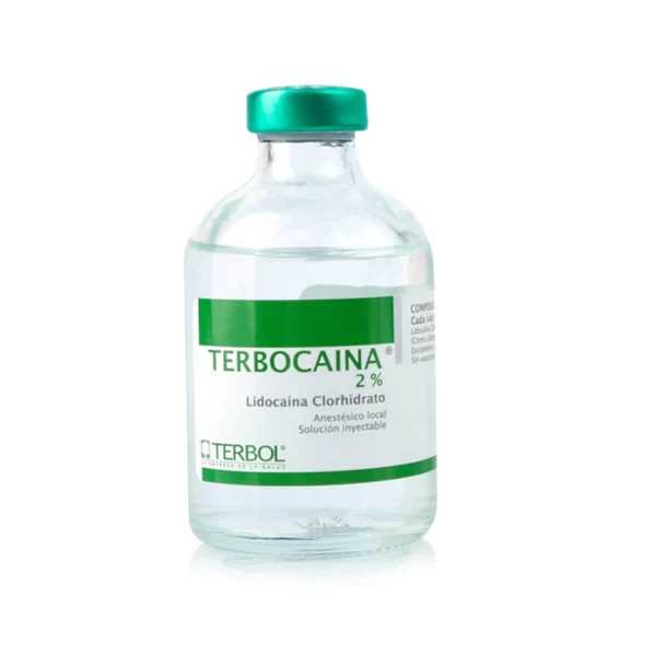 TERBOCAINA 2% 20 ML LIDOCAINA