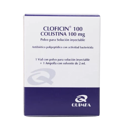 COLISTINA 100MG AMPOLLAS QUIMFA