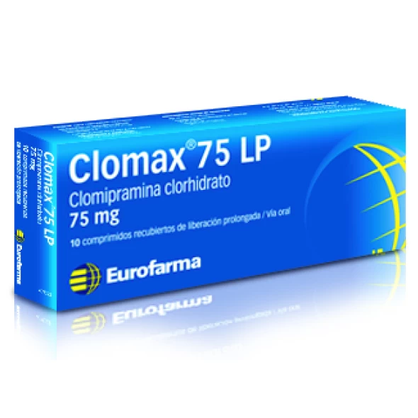CLOMAX 75 MG X 10 CLOMIPRAMINA