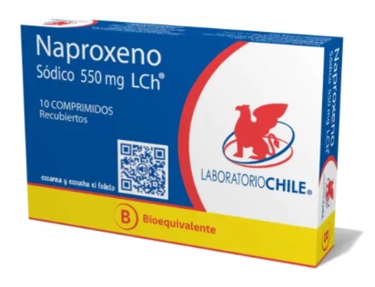 NAPROXENO 550 MG COMPRIMIDO RECUBIERTO NAPROXENO SODICO 550MG