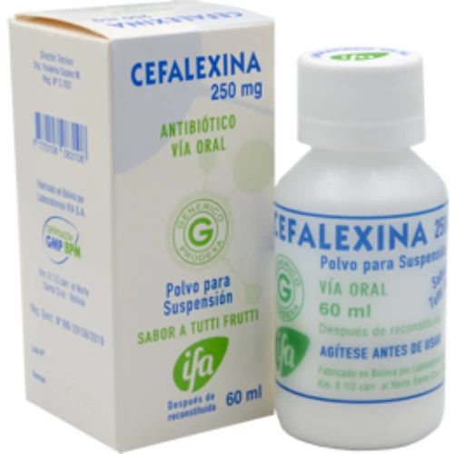 CEFALEXINA 250 MG SUSP. 60 ML PRODEXA