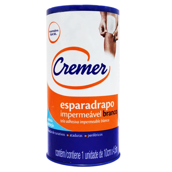 TELA ADHESIVA 10 CM X 4.5 M CREMER