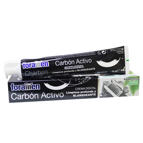 CREMA DENTAL FORAMEN CHARCOAL X 75 ML REF 349