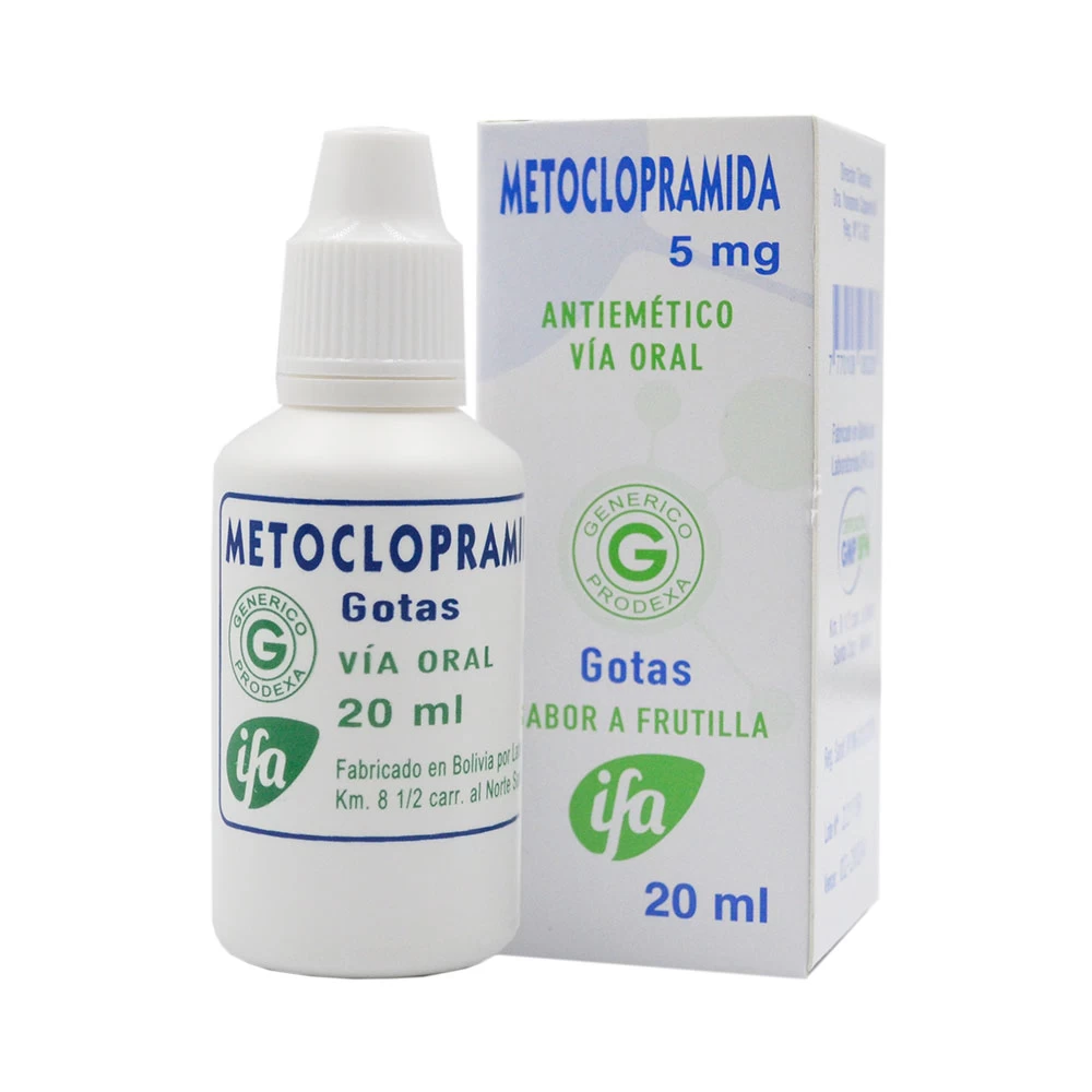 METOCLOPRAMIDA GOTAS X 20 ML