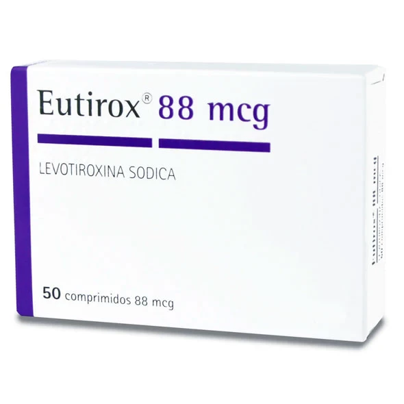 EUTIROX 88 MCG X 50