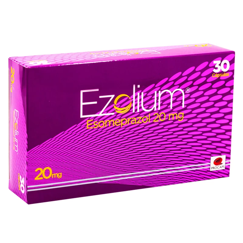EZOLIUM 20 MG X 30 ESOMEPRAZOL