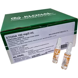 FENITOINA SODICA 100MG/2ML KLONAL ARG IMBOLMED