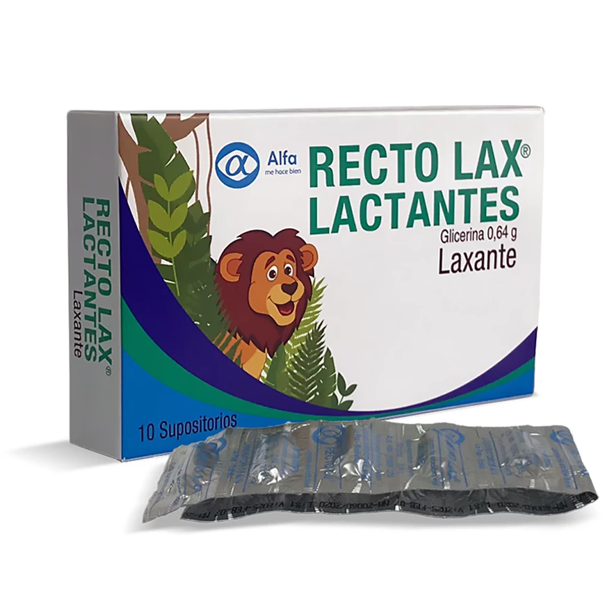 RECTO LAX LACTANTE X 10 LAXANTE