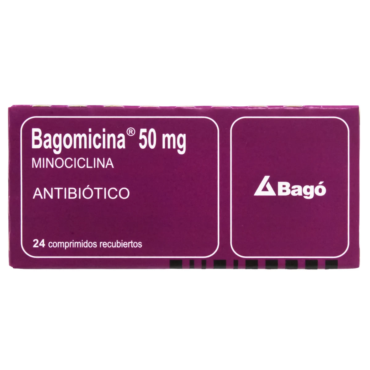 BAGOMICINA 50 MG X 24 (MINOCICLINA)
