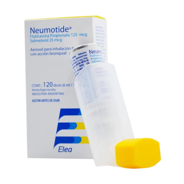 NEUMOTIDE X120DOSIS (FLUTICASONA PROPIONATO 125MCG SALMETEROL 25MCG)