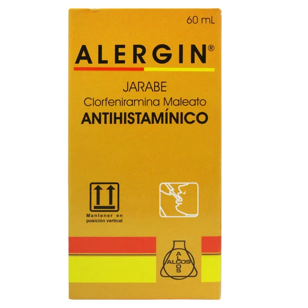 ALERGIN JARABE X 60 ML CLORFENIRAMINA