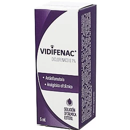 DICLOFENACO COLIRIO 5 ML VIDIFENAC