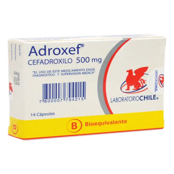 ADROXEF 500 MG X 14 (CEFADROXILO)
